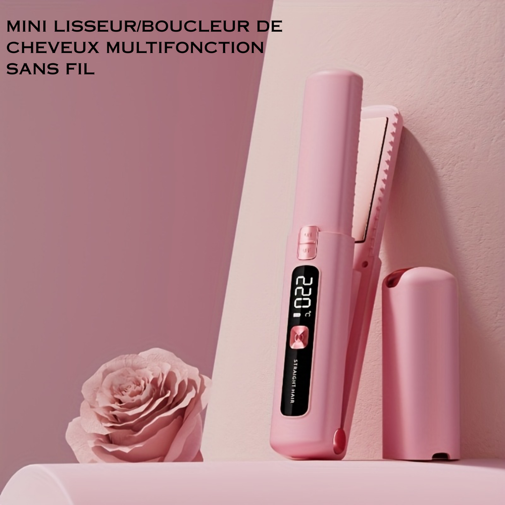 Mini Lisseur Sans Fil Multifonctions