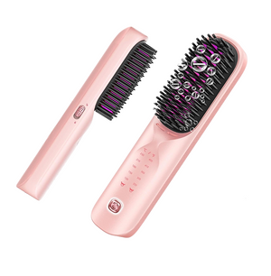 Brosse Lissante Chauffante Sans Fil